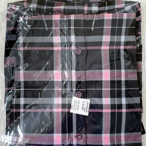 Dixxon x KEEP A BREAST Collab I LOVE BOOBIES 2025 Flannel Shirt-Men's M SOLD OUT - Picture 10 of 10